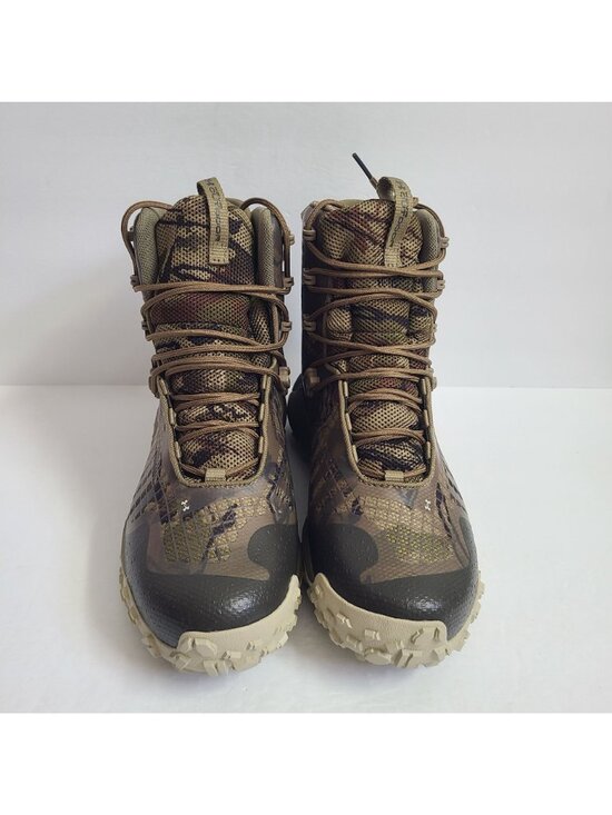 NEW Under Armour HOVR Dawn Waterproof 2.0 Hunting Boots 3025574-900 Size 8 Brown